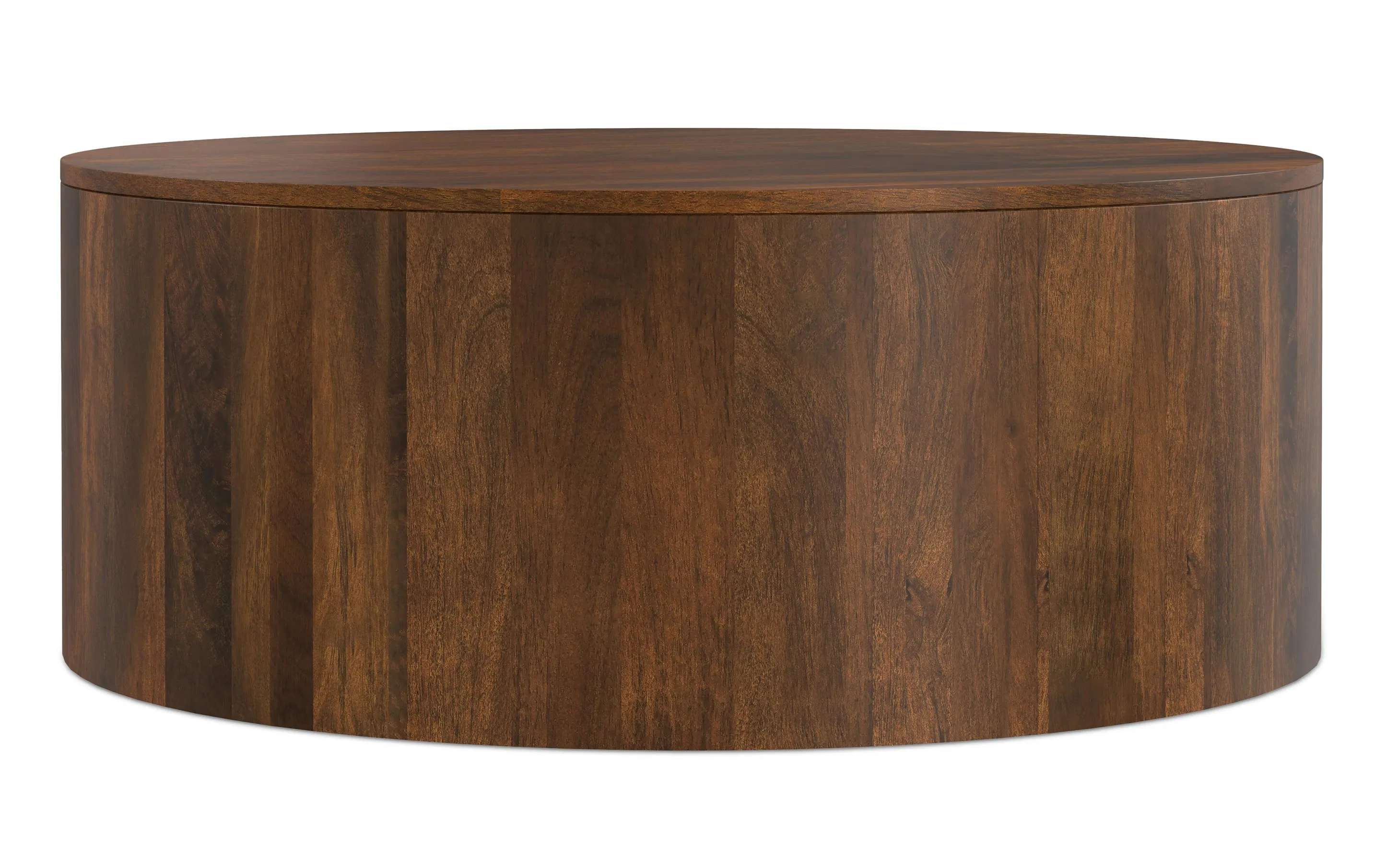 Millbury Drum Coffee Table in Mango