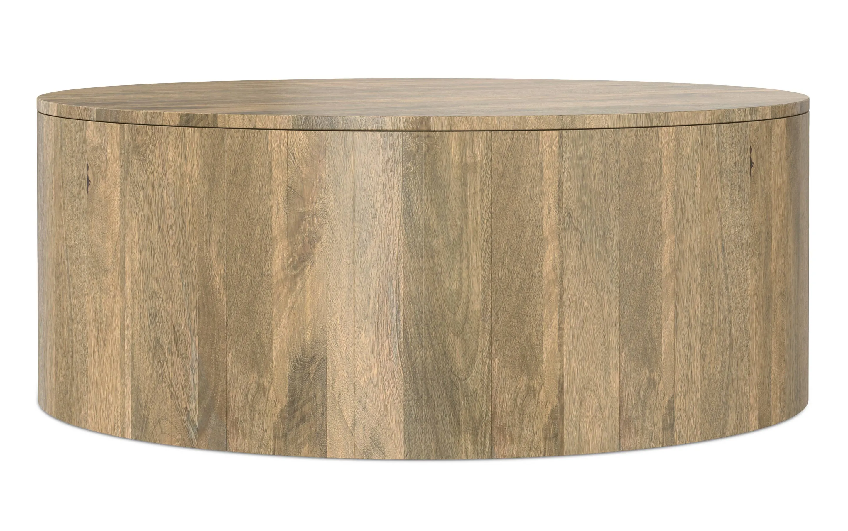 Millbury Drum Coffee Table in Mango