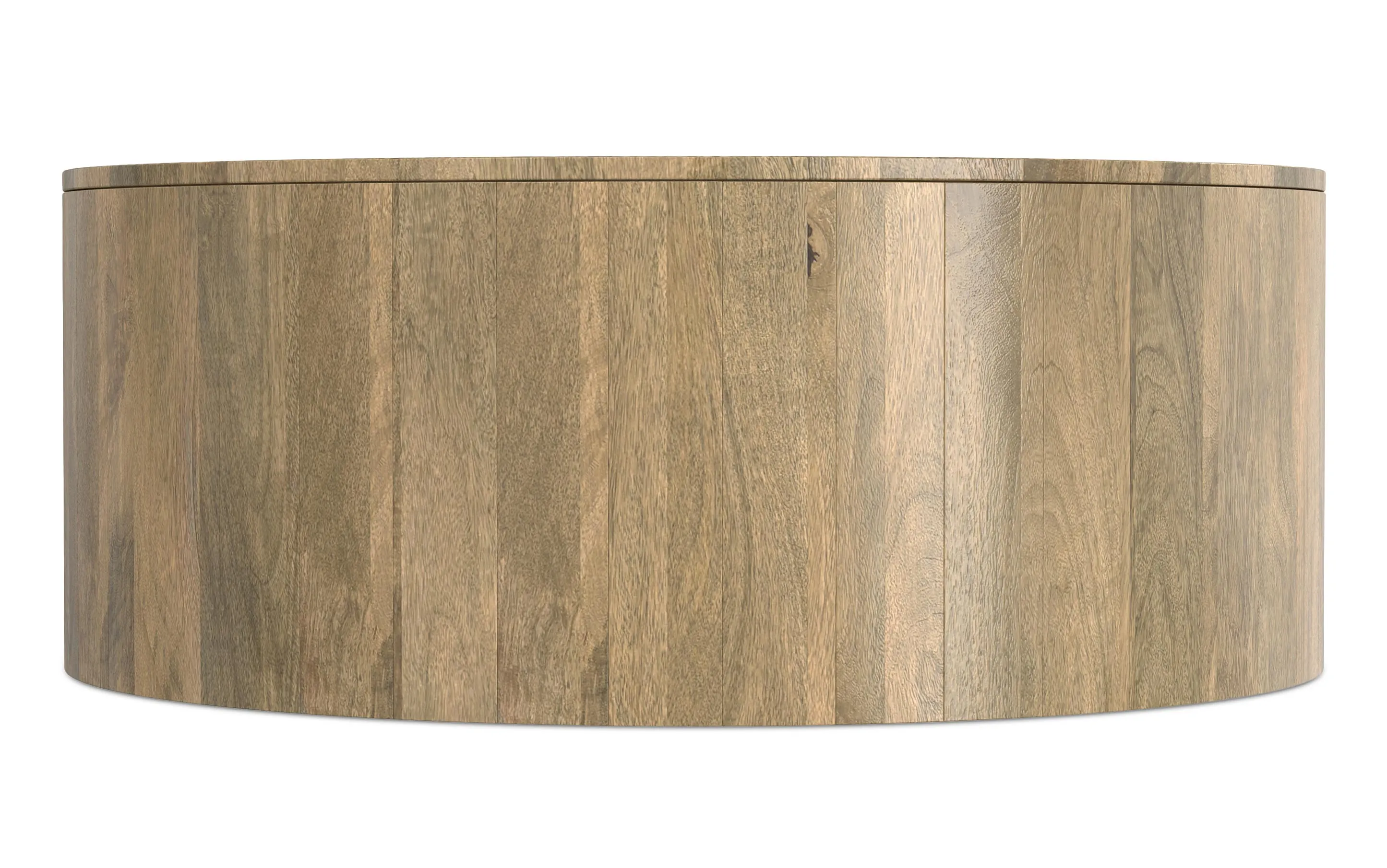 Millbury Drum Coffee Table in Mango