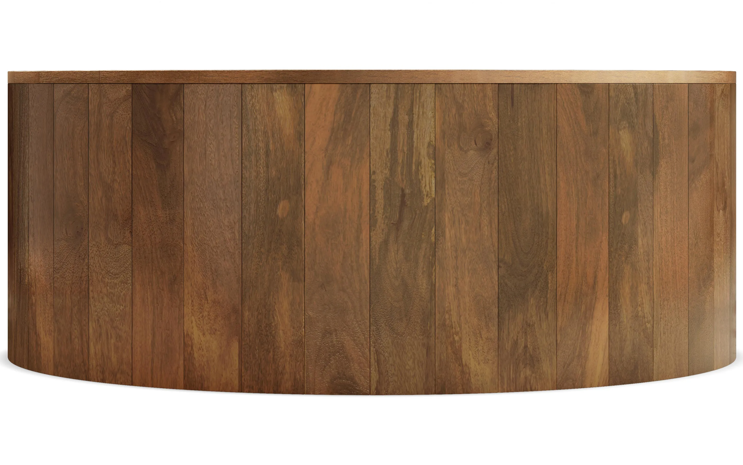 Millbury Drum Coffee Table in Mango