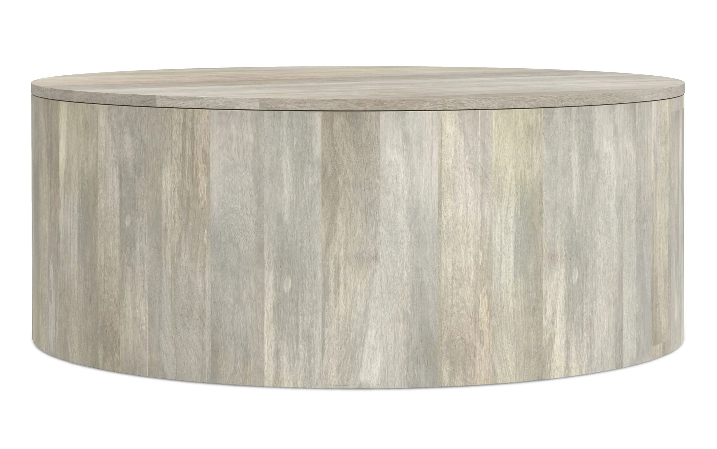 Millbury Drum Coffee Table in Mango