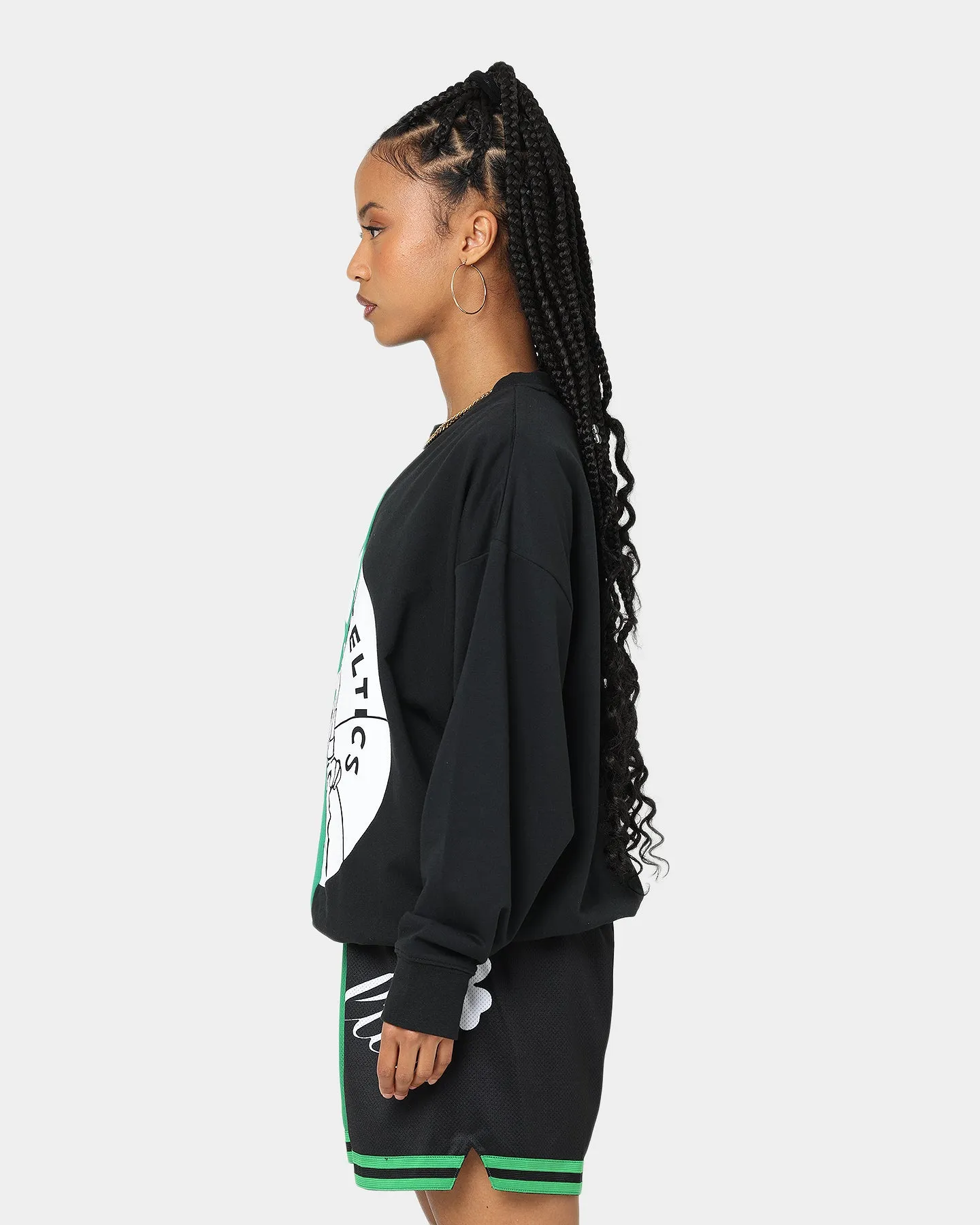 Mitchell & Ness Women's Boston Celtics Big Face 5.0 Crewneck Green