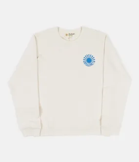 Mollusk Kanpai Crewneck Sweatshirt - Natural