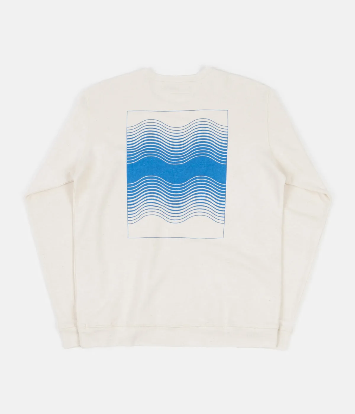 Mollusk Kanpai Crewneck Sweatshirt - Natural