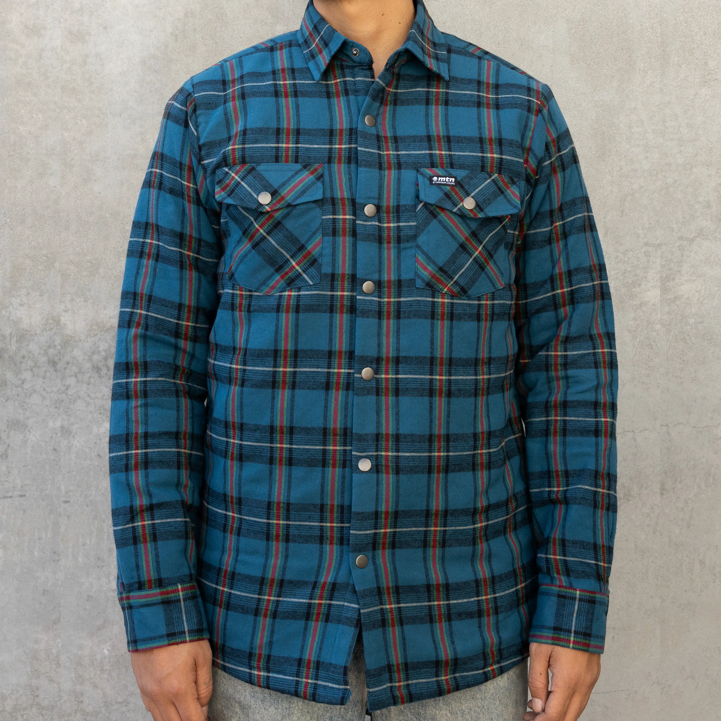 MTN Quilted Flannel - Blue