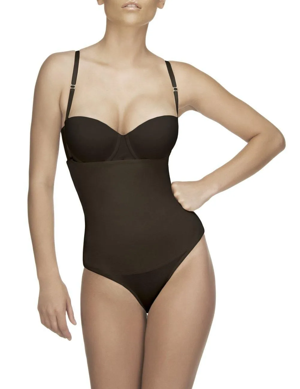 Nadine Strapless Bodysuit in Bikini