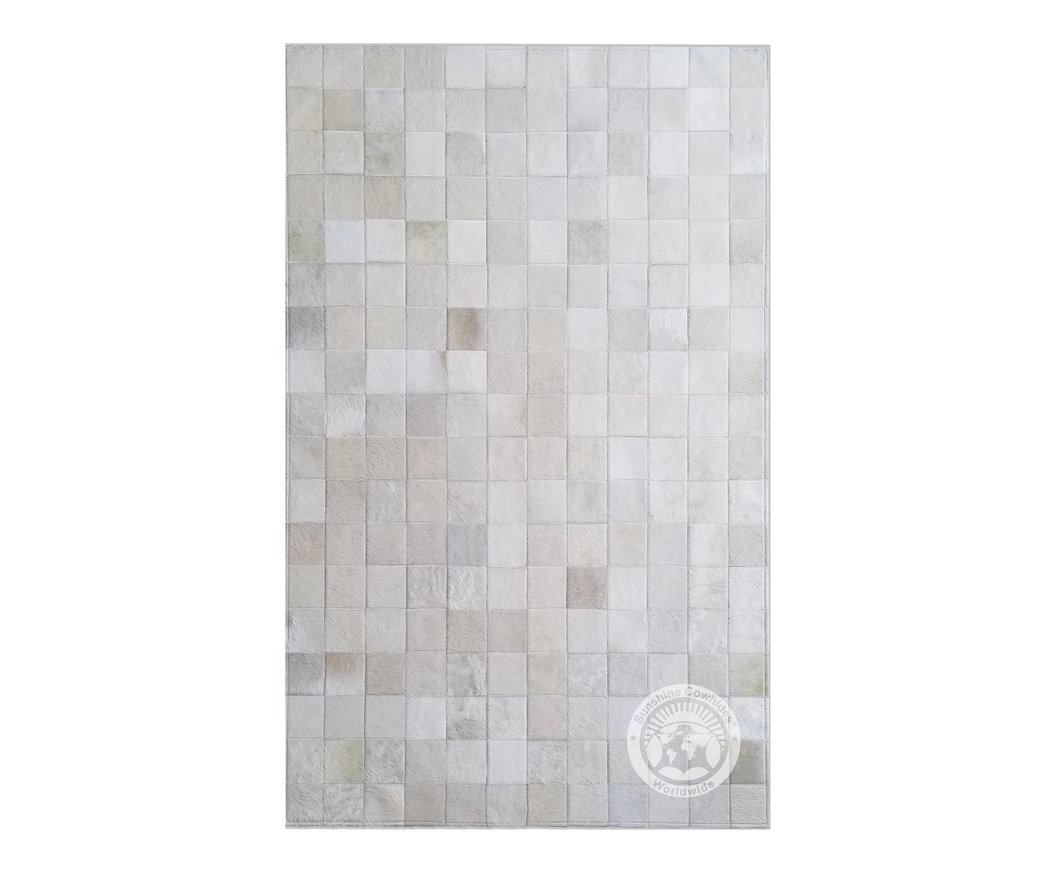 Natural White - Designer Rugs - Squares