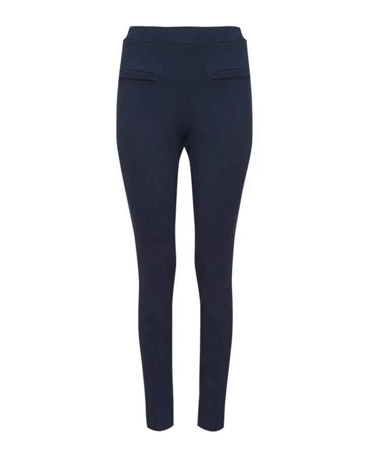 Navy Ponte Jeggings