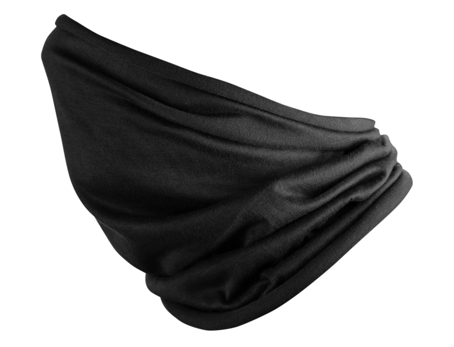 Neck Gaiter Face Cover - Black