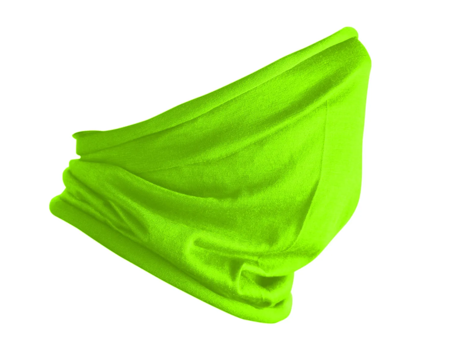 Neck Gaiter Face Cover - Safety Green