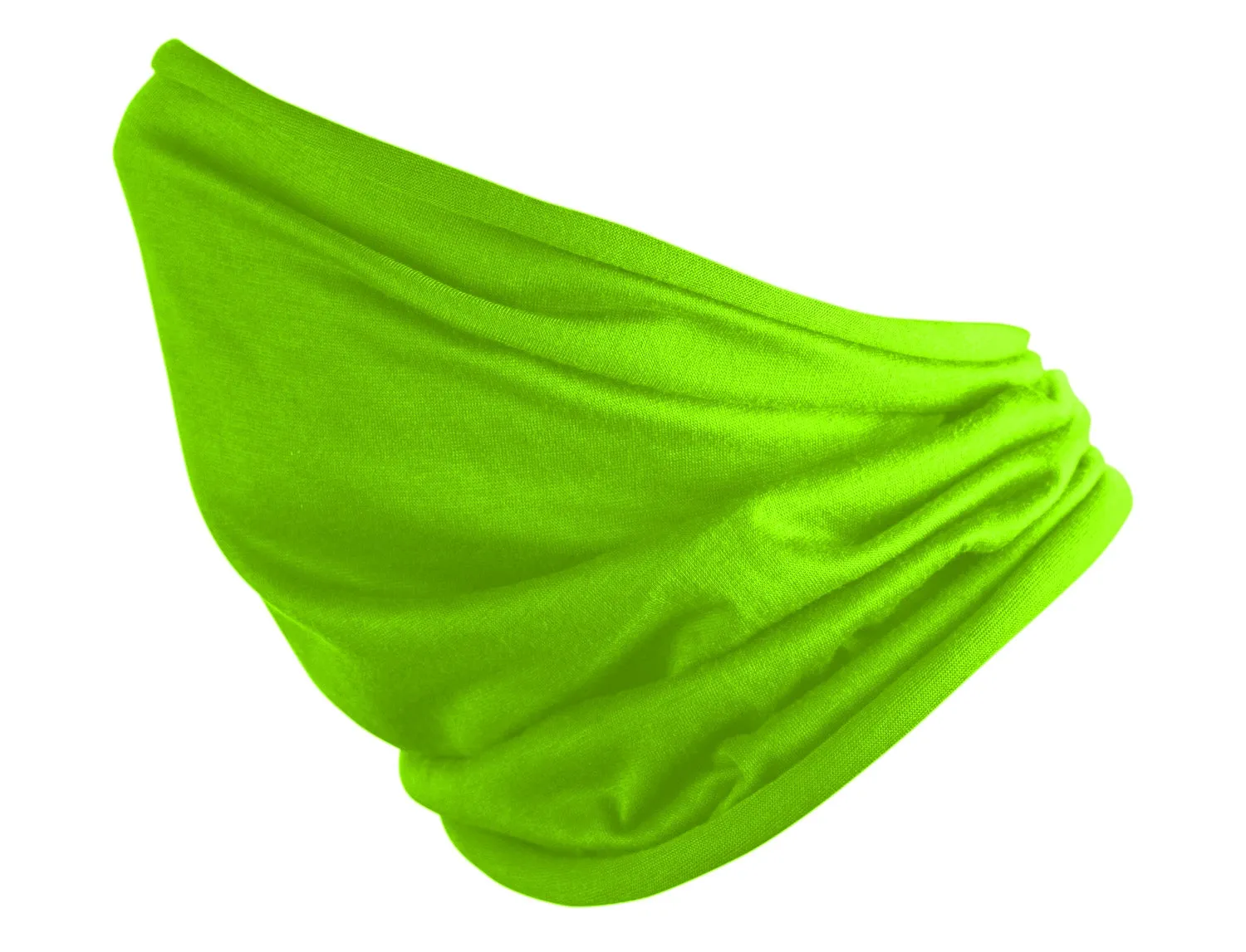 Neck Gaiter Face Cover - Safety Green