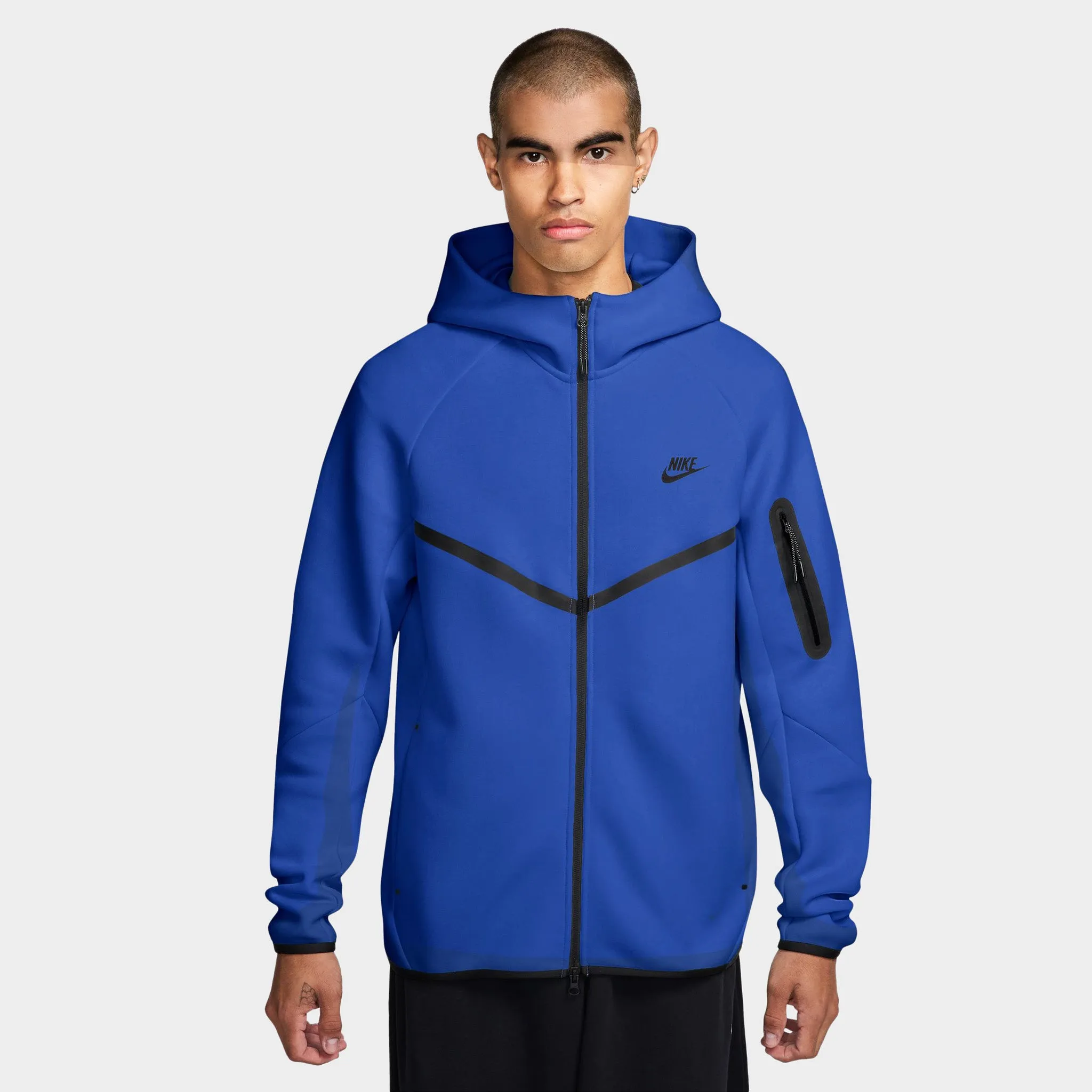 Nike Sportswear Tech Fleece Full Zip Windrunner Hoodie Game Royal / Black