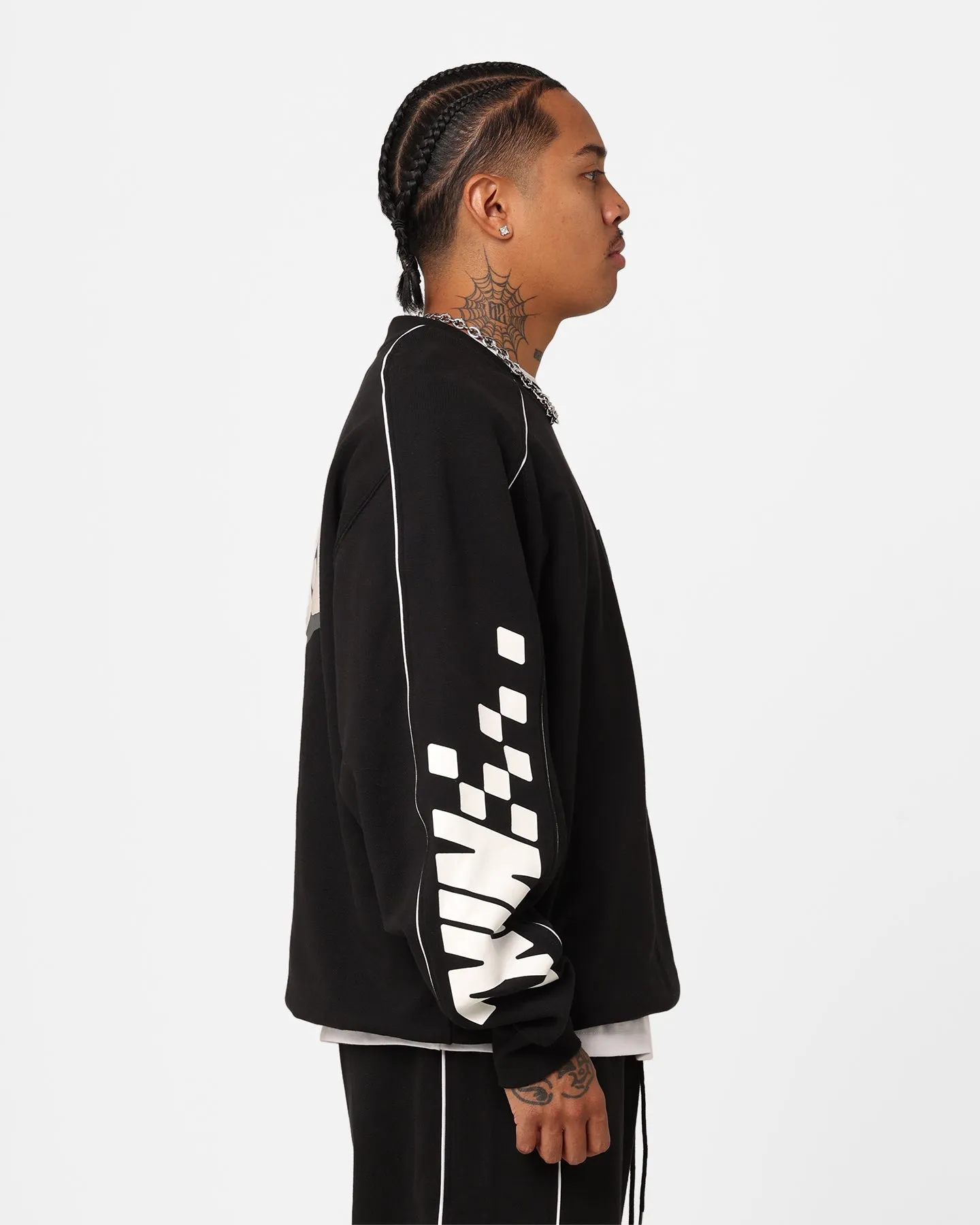 Nike Sportswear Trend Fleece Crewneck Black/White