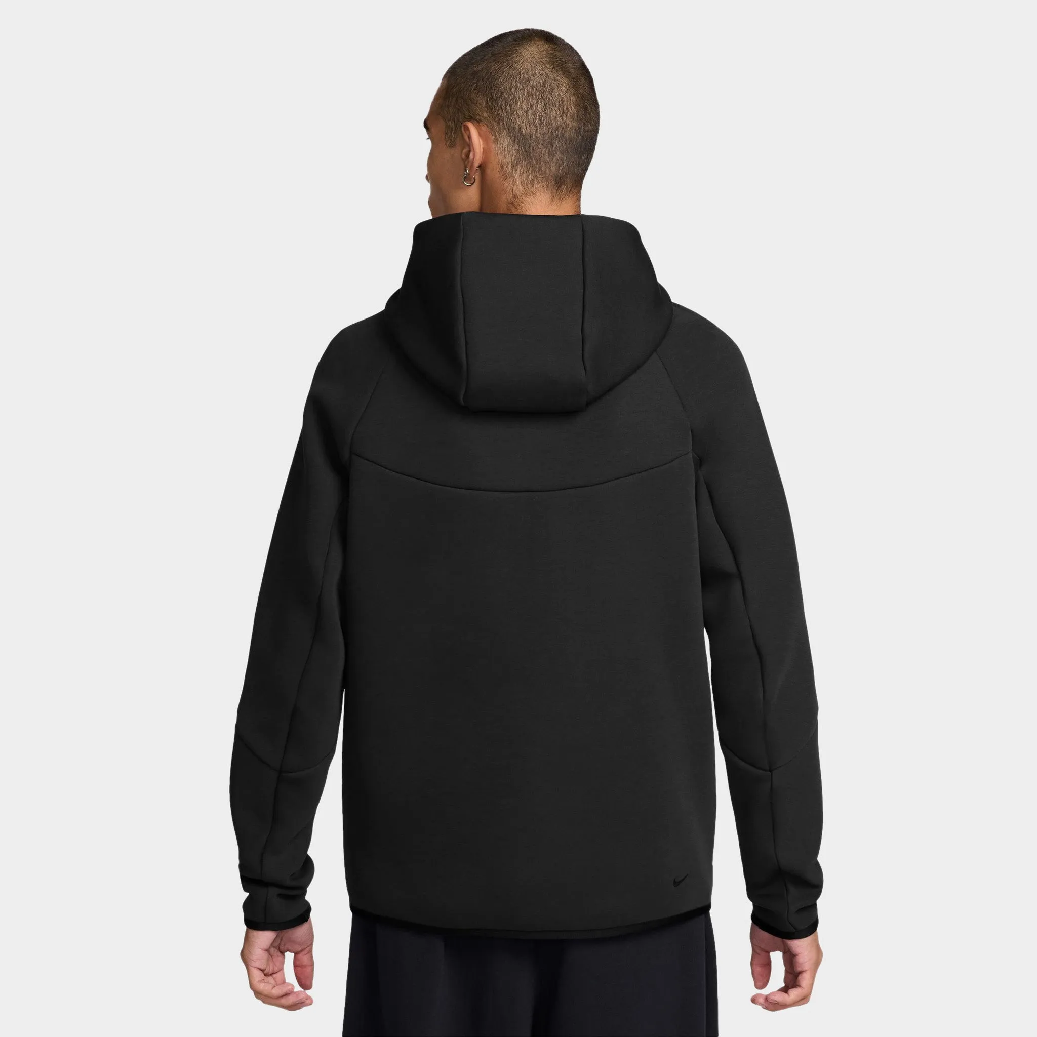 Nike Tech Fleece Full-Zip Windrunner Hoodie Black / Black