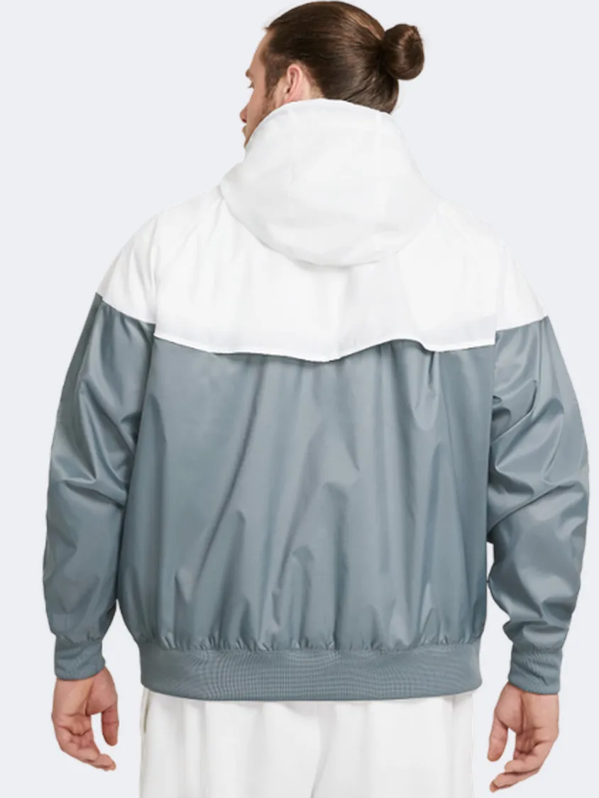 Nike Windrunner Men Lifestyle Jacket Grey/White/Black