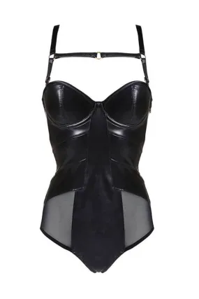 Nina Leather Bodysuit