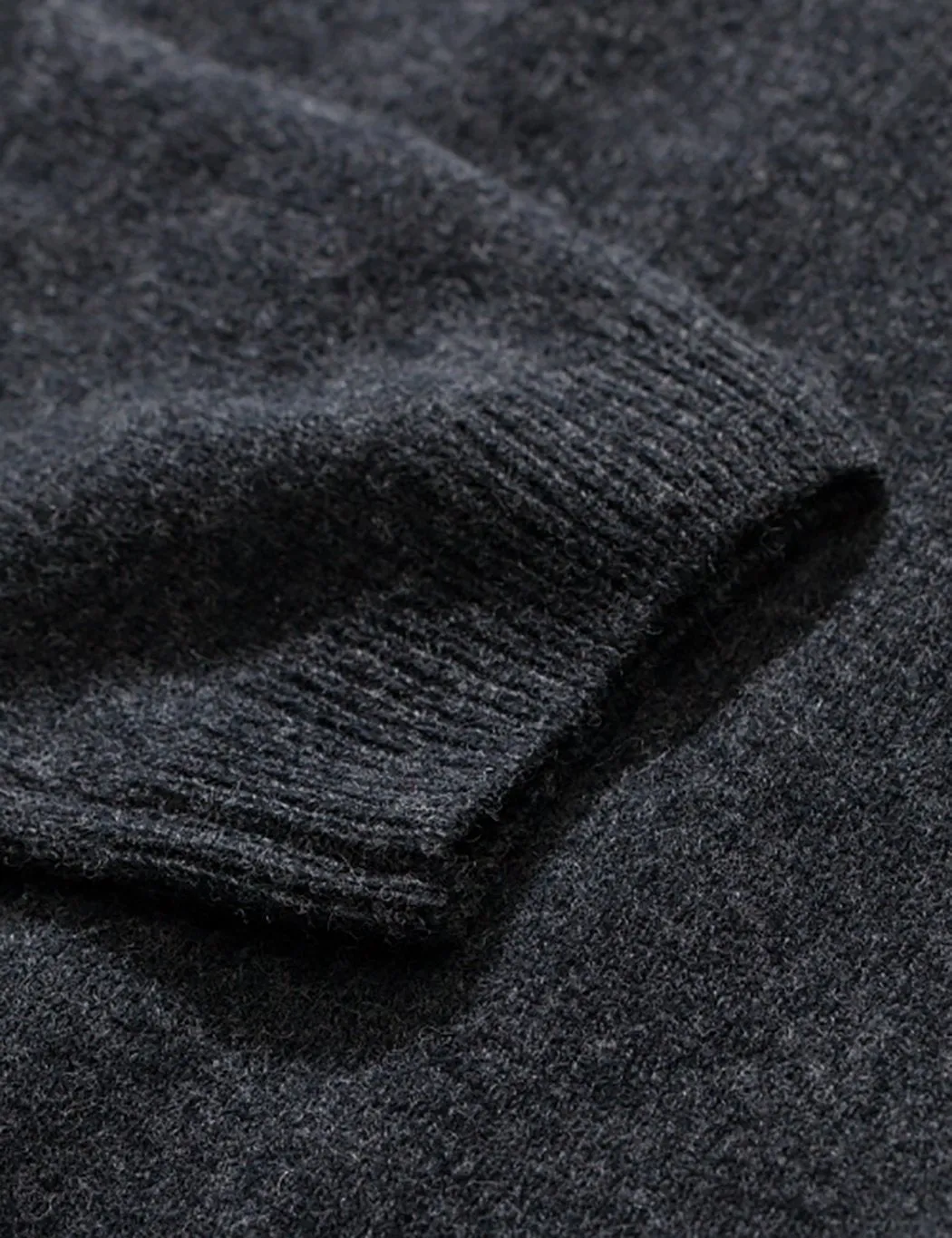 Norse Projects Sigfred Lambswool Jumper - Charcoal Grey