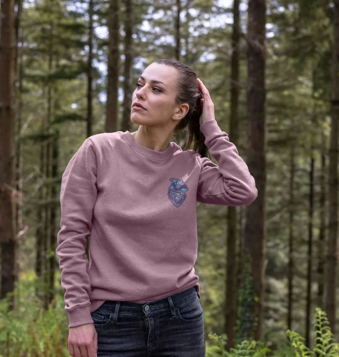 'OCEAN HEART' Ladies Jumper