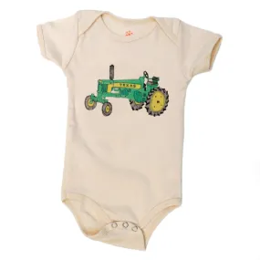 orangeheat Natural Organic Texas Tractor Bodysuit