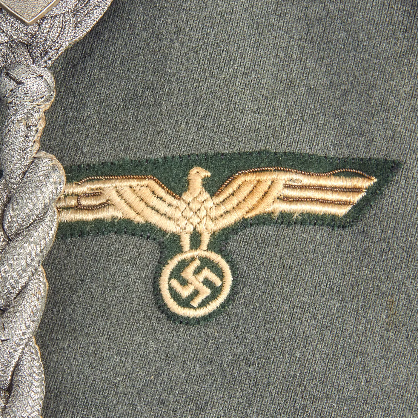 Original German WWII Named Heer 36th Infantry Feldwebel M35 Waffenrock Tunic with Pants and Marksmanship Lanyard - dated 1935