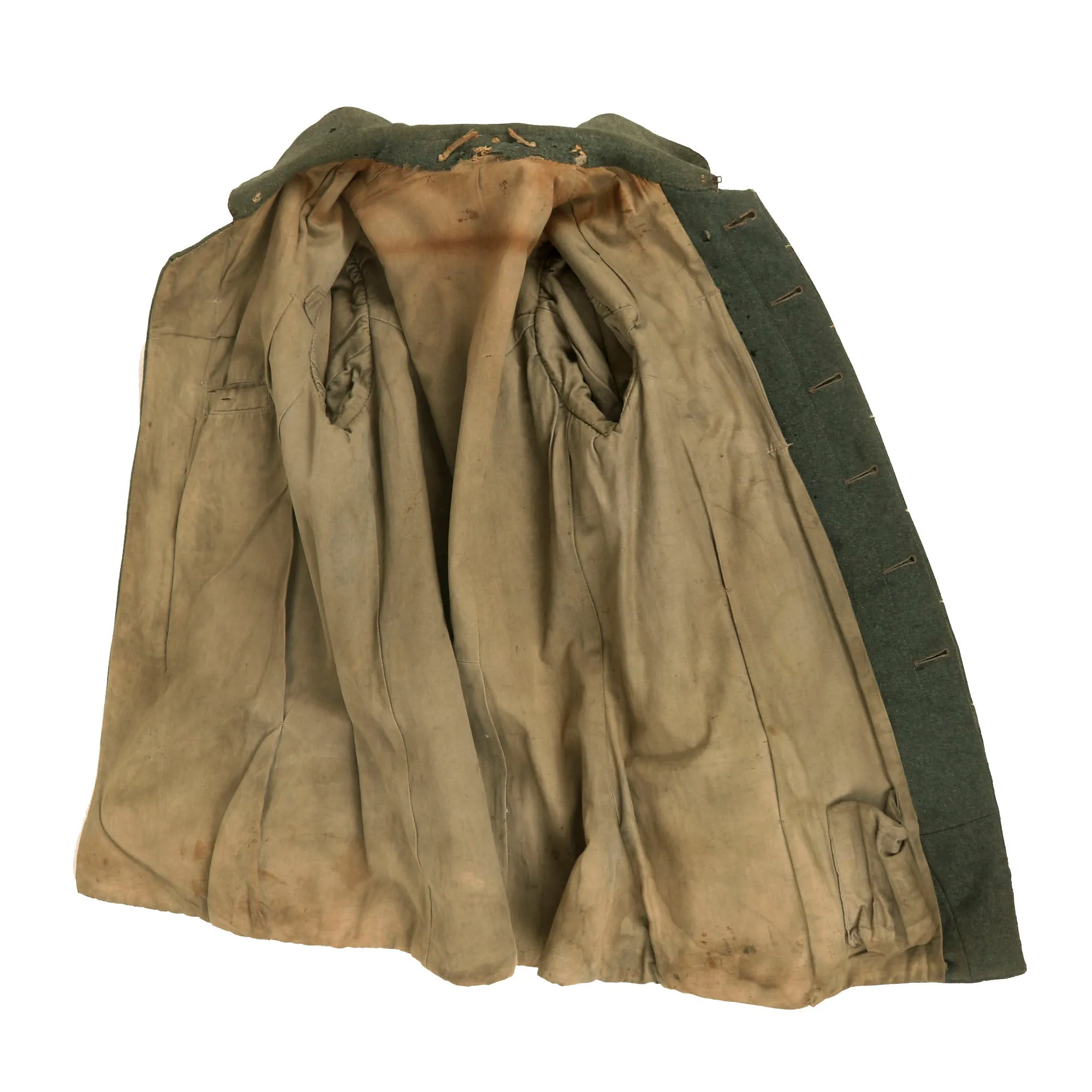 Original Imperial German WWI Bavarian EM/NCO M1915 / M1916 Feldbluse Tunic with Minor Alterations