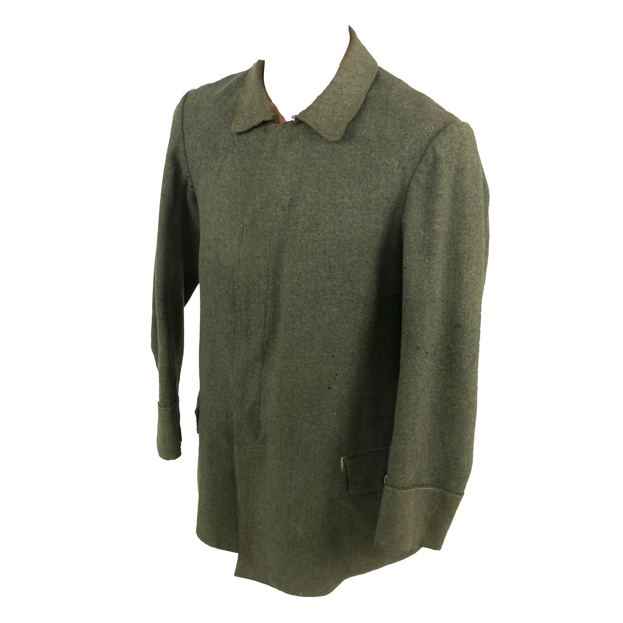 Original Imperial German WWI Bavarian EM/NCO M1915 / M1916 Feldbluse Tunic with Minor Alterations