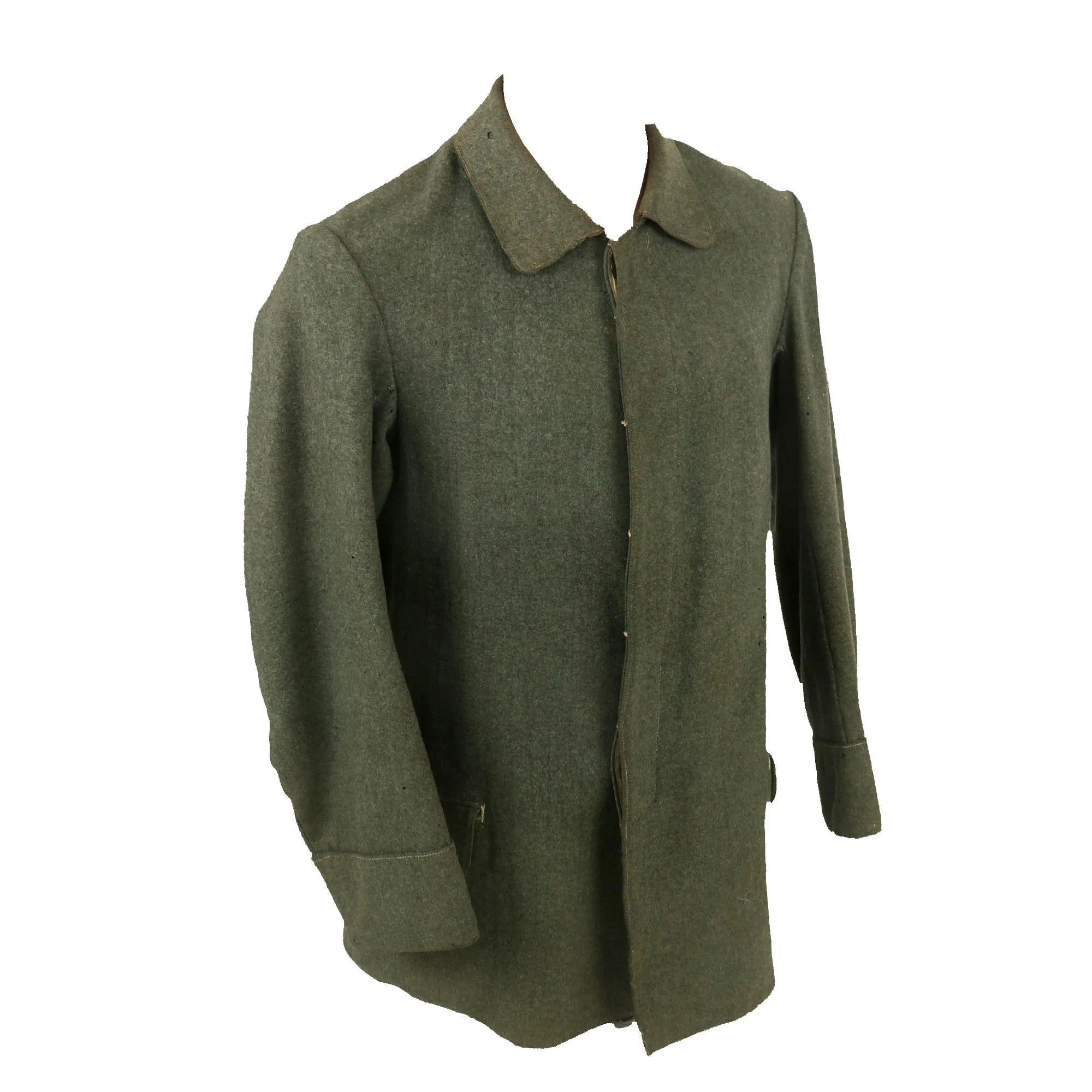 Original Imperial German WWI Bavarian EM/NCO M1915 / M1916 Feldbluse Tunic with Minor Alterations