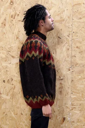 Oversized Aztec Jumper