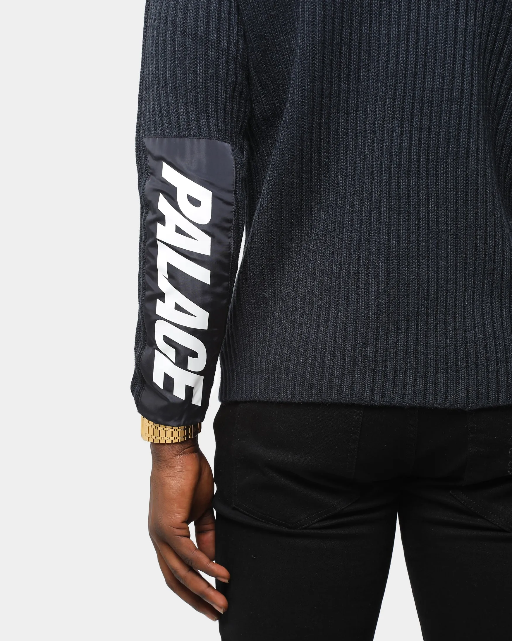 Palace Men's Jumbotronic Crewneck Navy