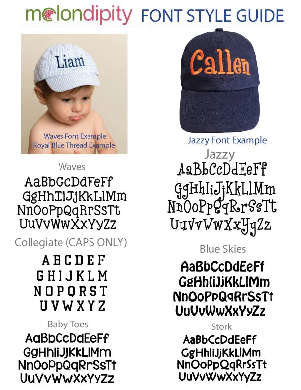 Personalized Navy Blue Little Whales Flap Baby & Toddler Sun Hat Infant Hat Newborn Summer Hat