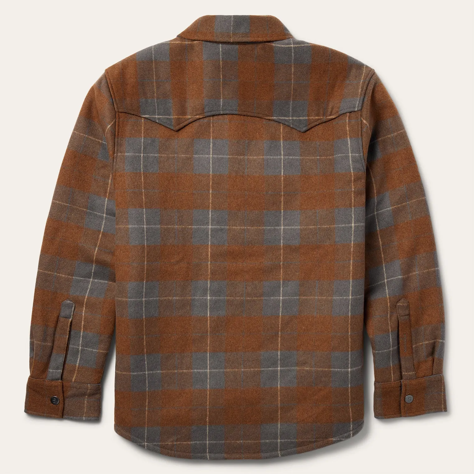 Plaid Western Shirt Jacket