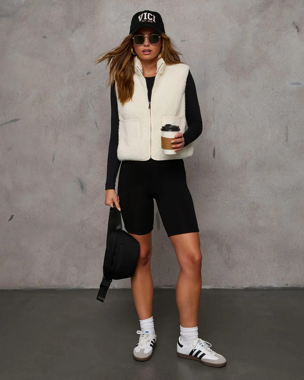 Preppy Feels Sherpa Vest