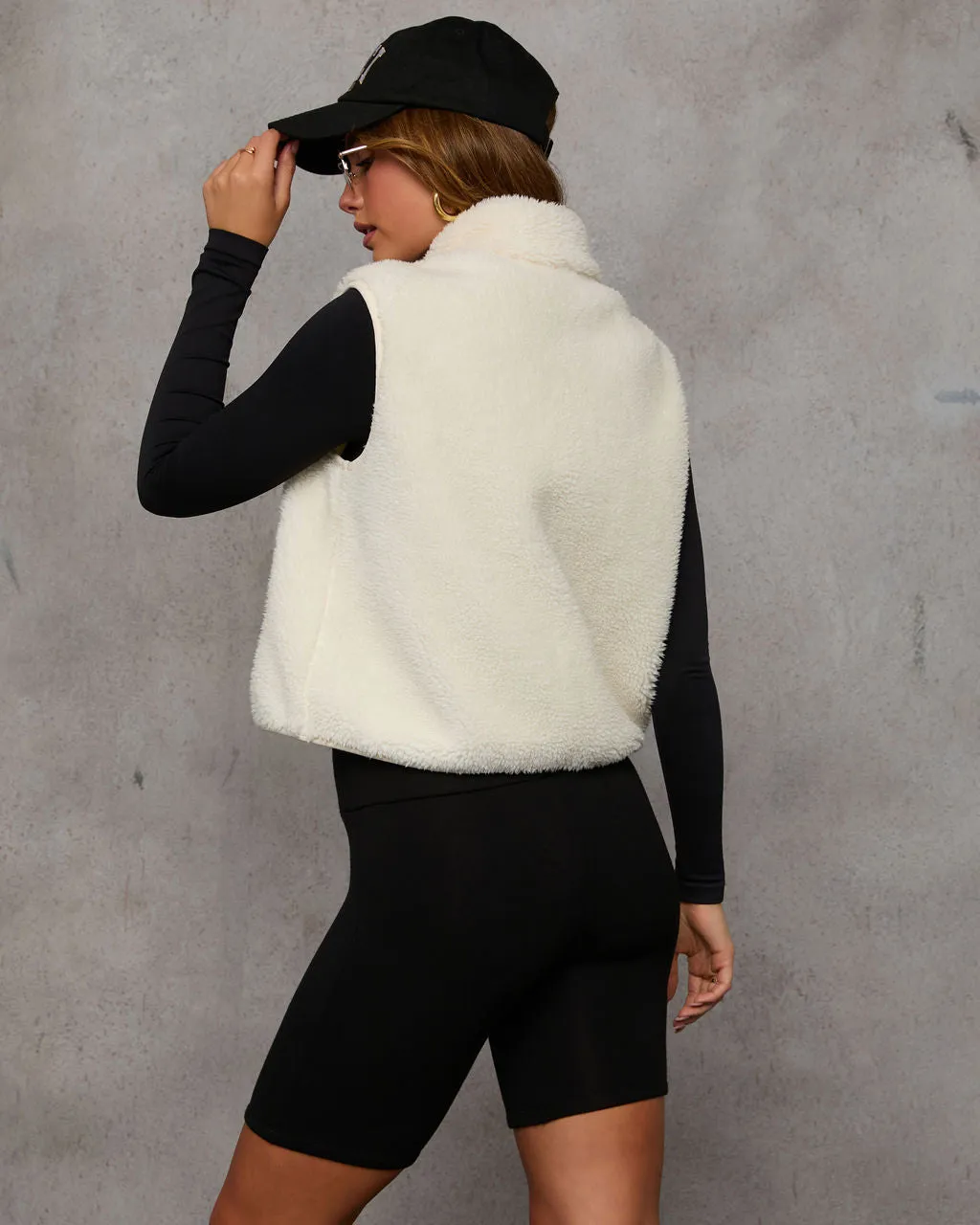 Preppy Feels Sherpa Vest