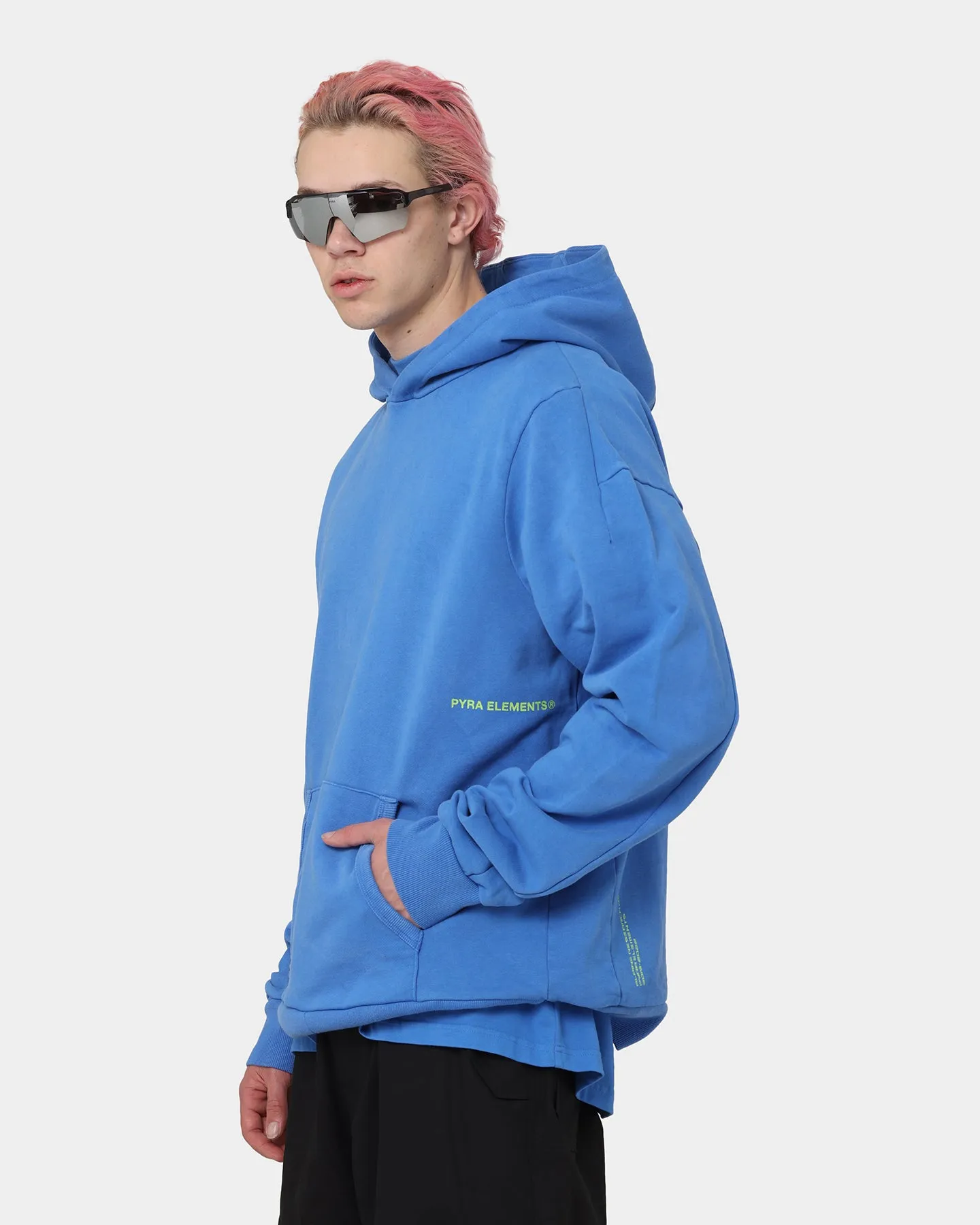 PYRA Design Logo Hoodie Laguna Blue