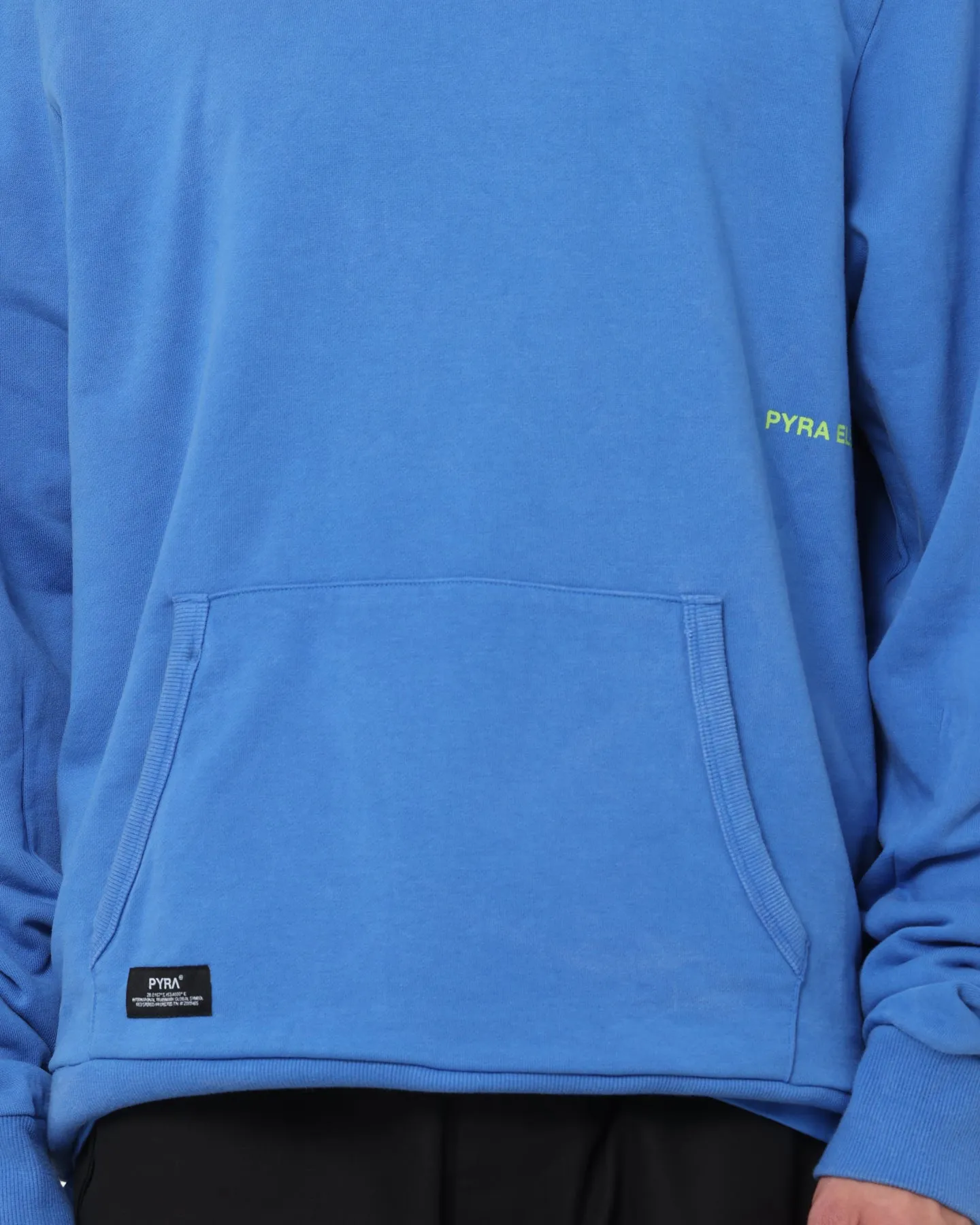 PYRA Design Logo Hoodie Laguna Blue