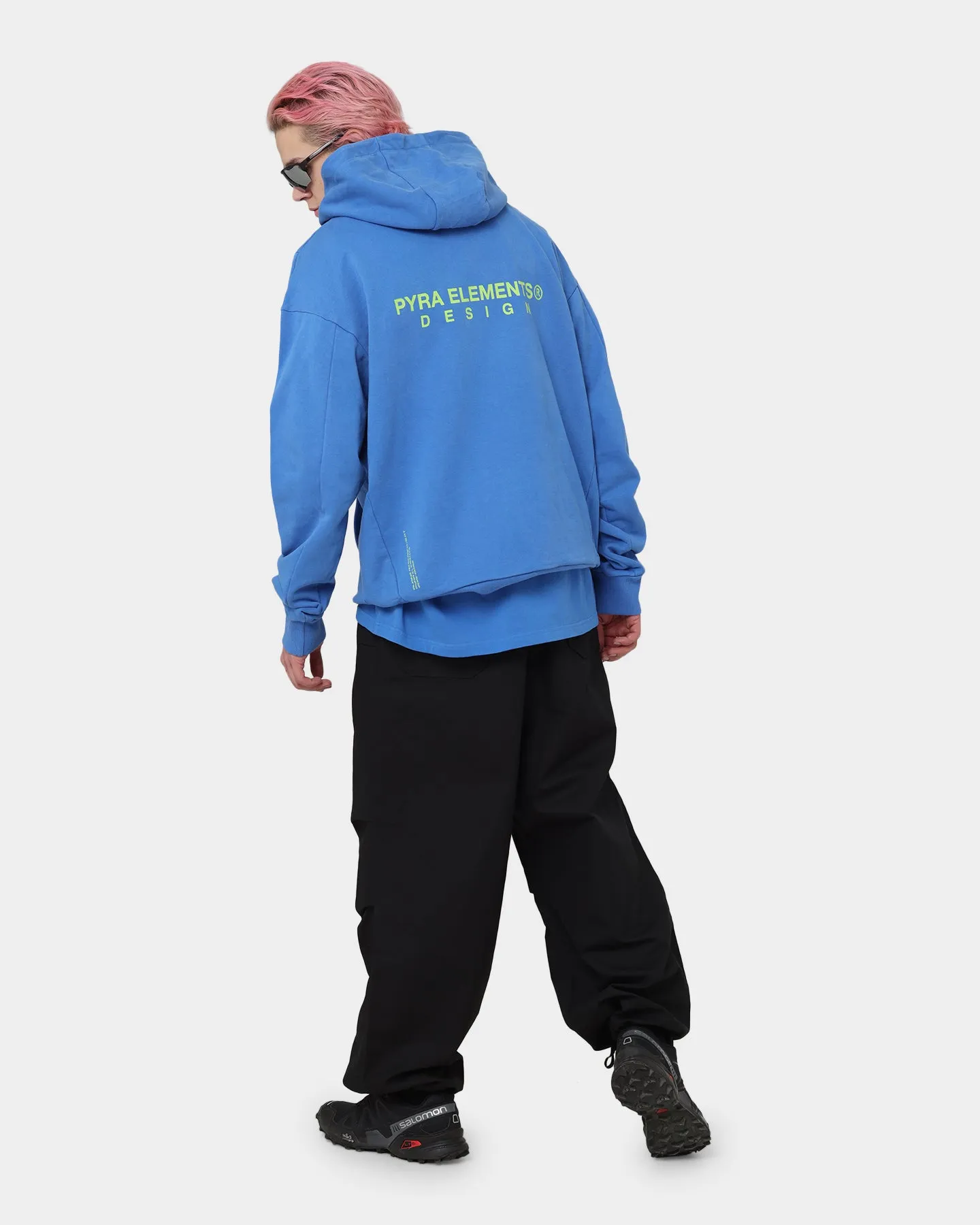 PYRA Design Logo Hoodie Laguna Blue