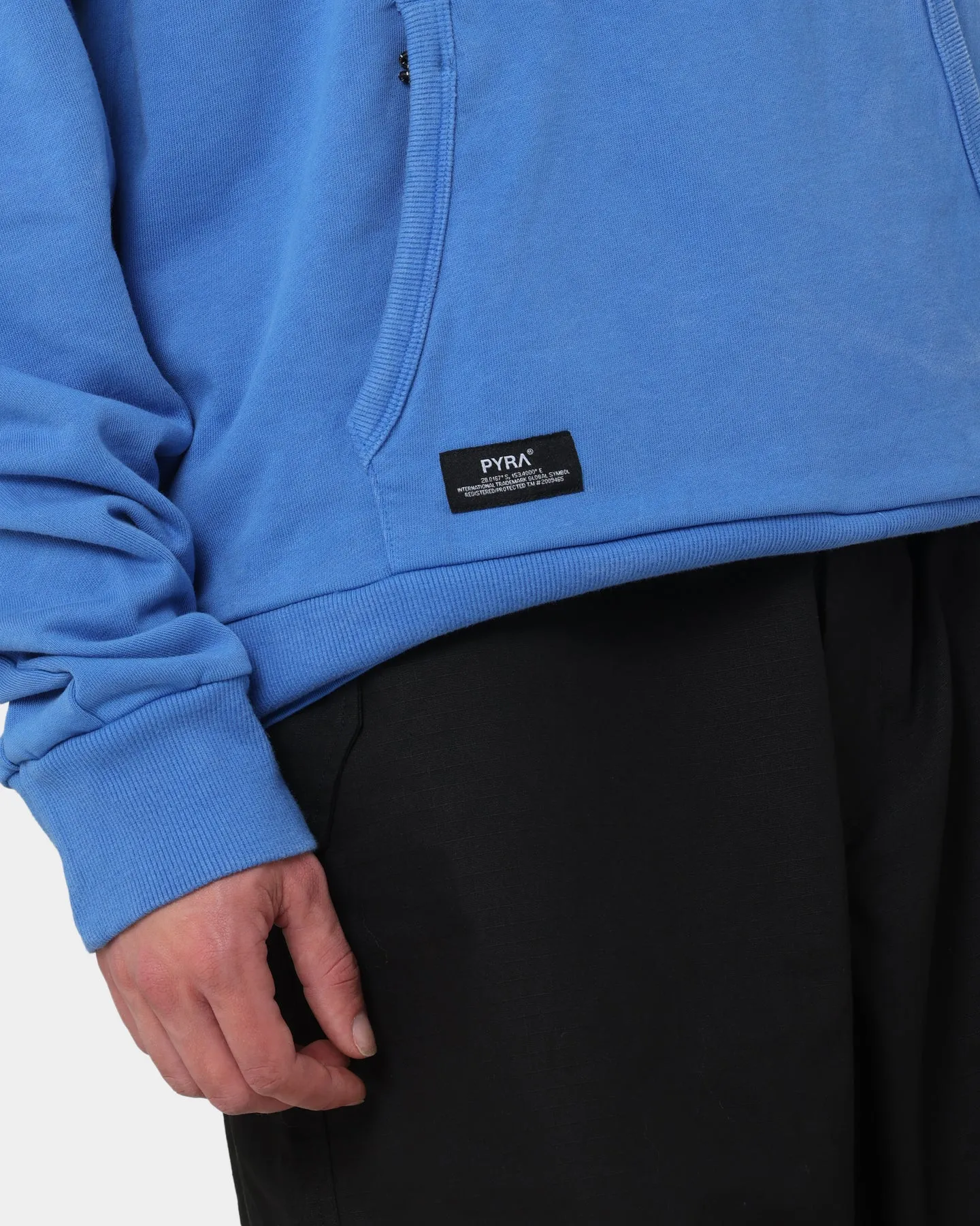 PYRA Design Logo Hoodie Laguna Blue