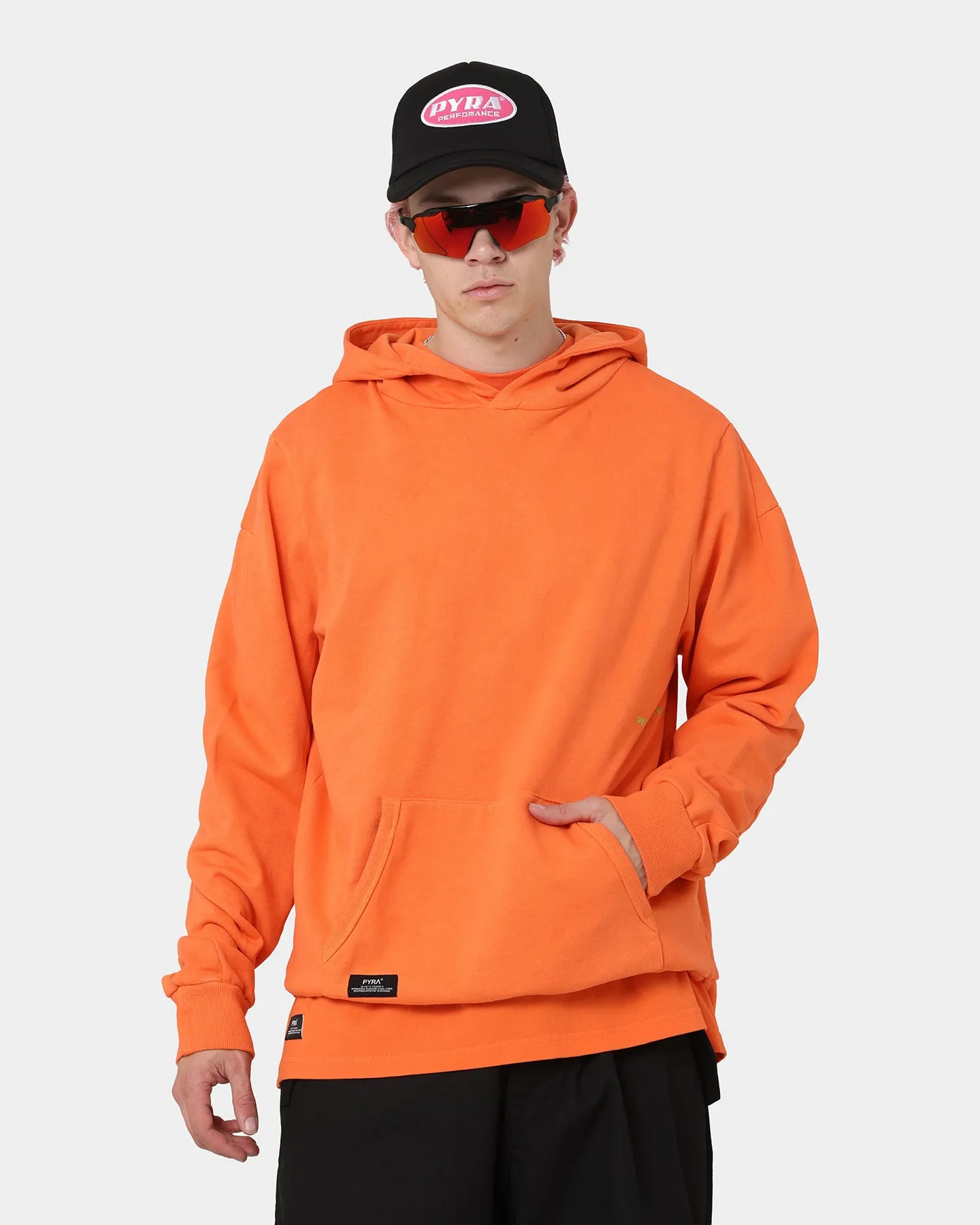 PYRA Design Logo Hoodie Orange