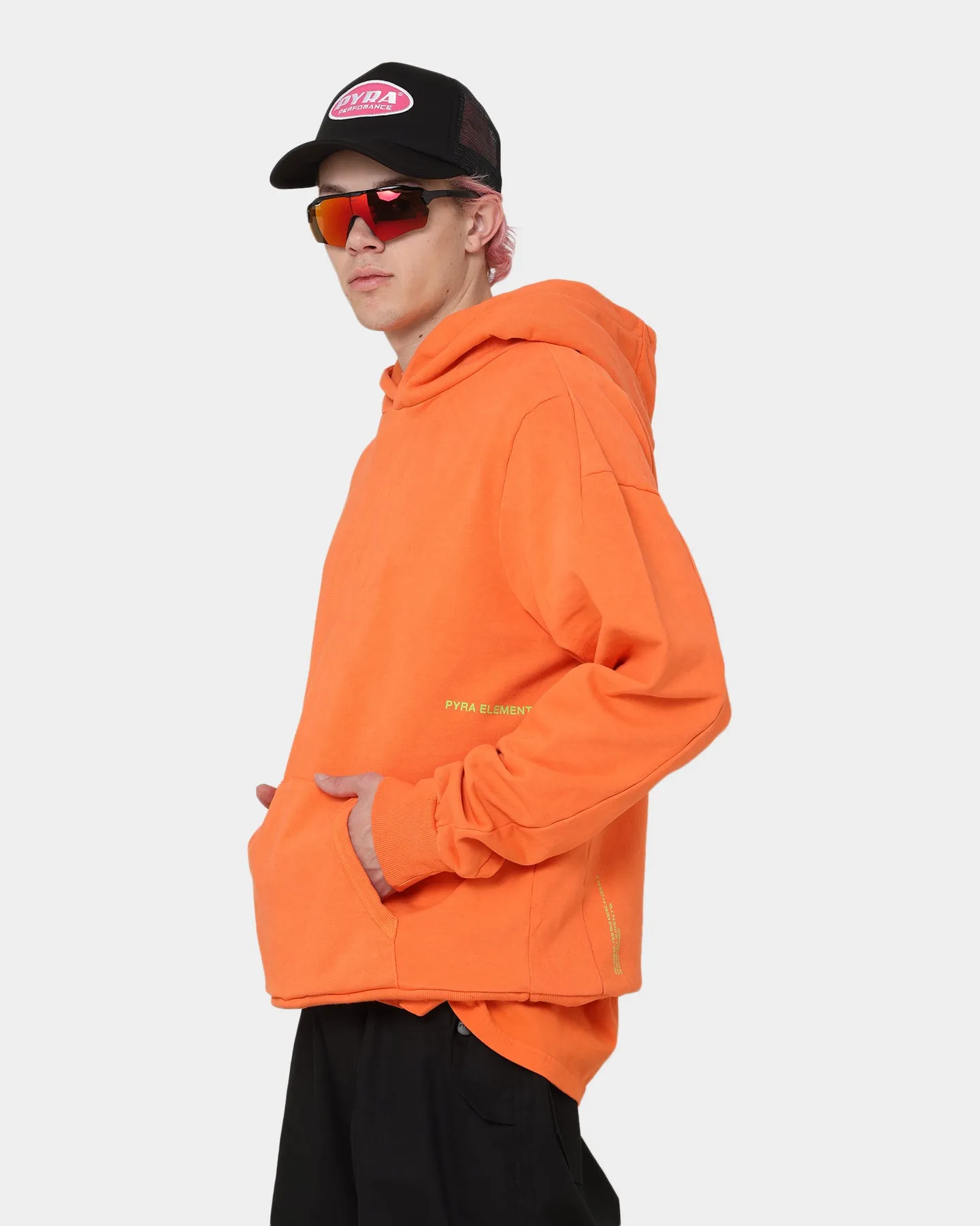 PYRA Design Logo Hoodie Orange