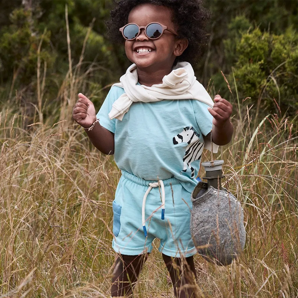 Recycled Cotton Zebra Baby T-shirt