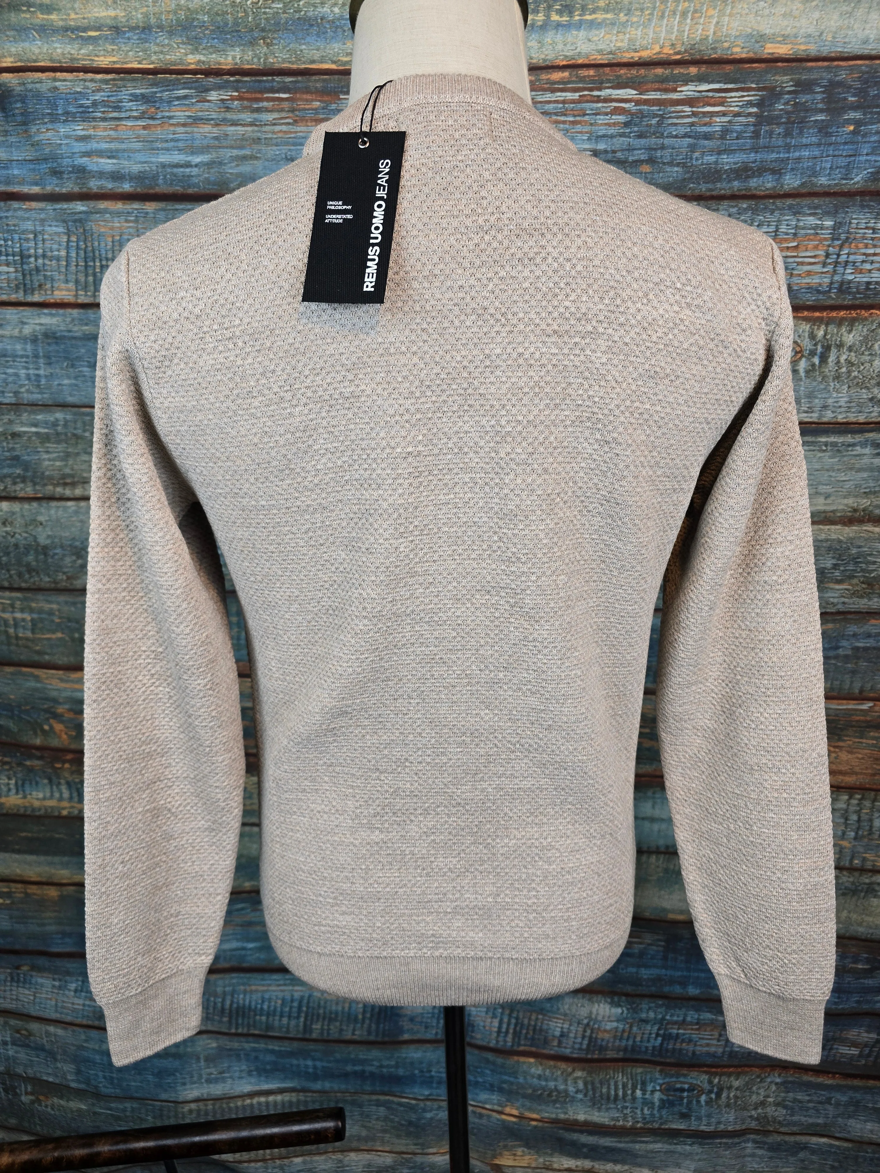 Remus Uomo Tapered Fit Merino Wool-Blend Sweater