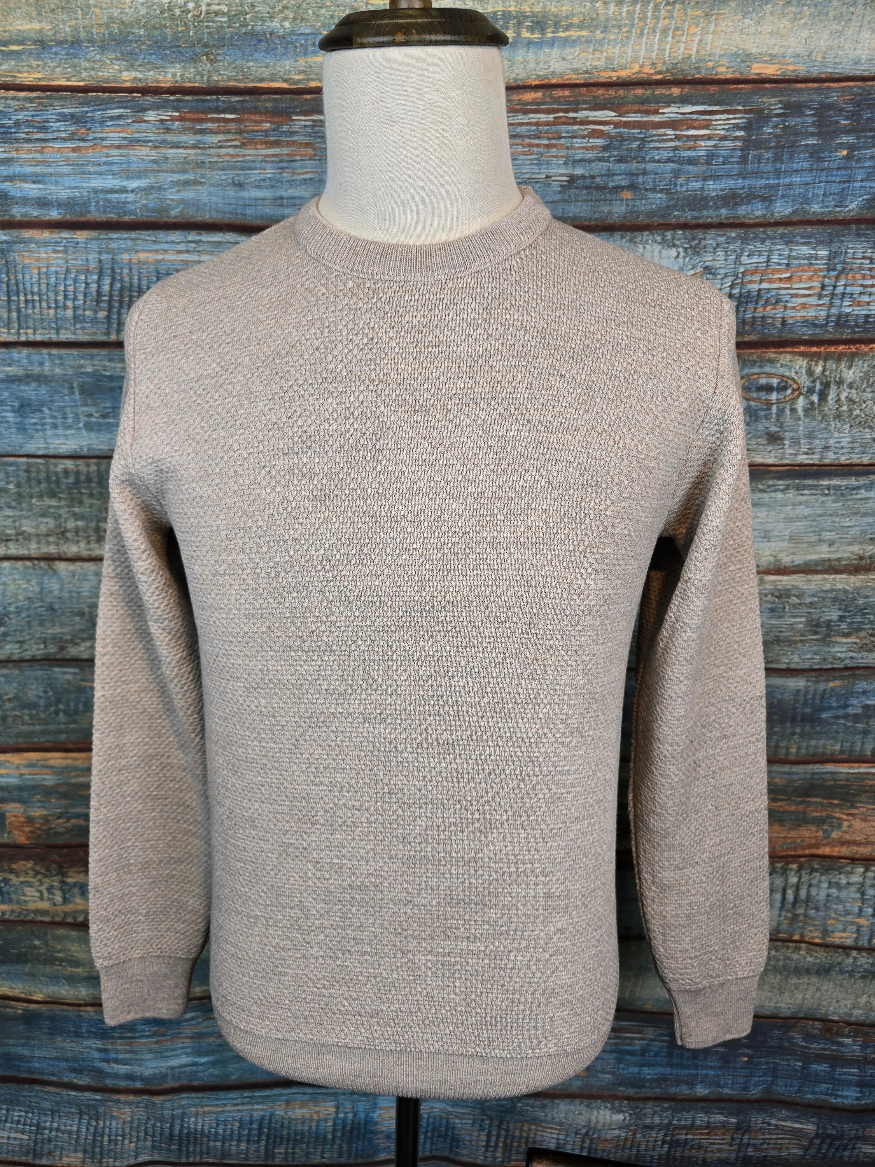 Remus Uomo Tapered Fit Merino Wool-Blend Sweater