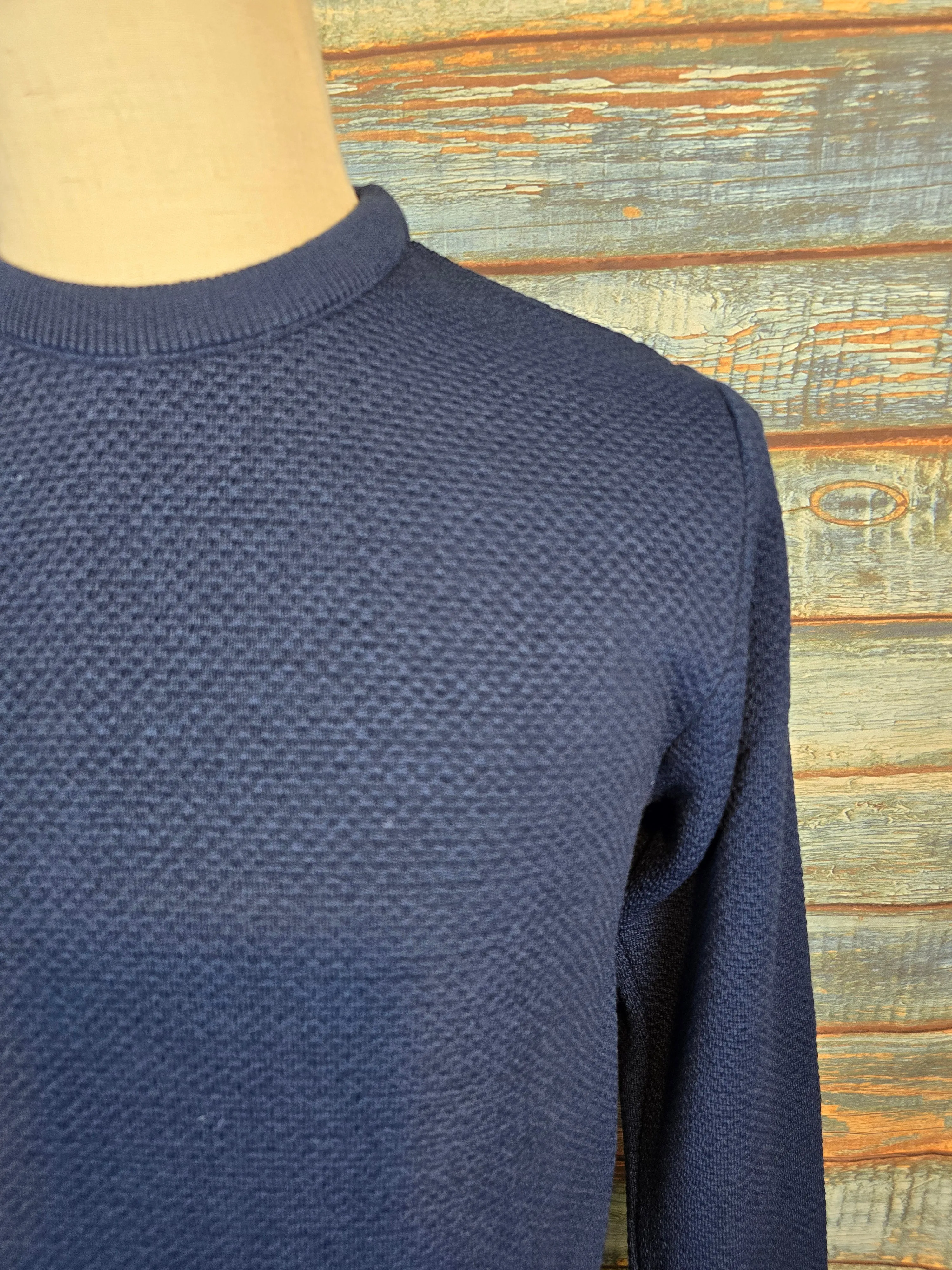 Remus Uomo Tapered Fit Merino Wool-Blend Sweater