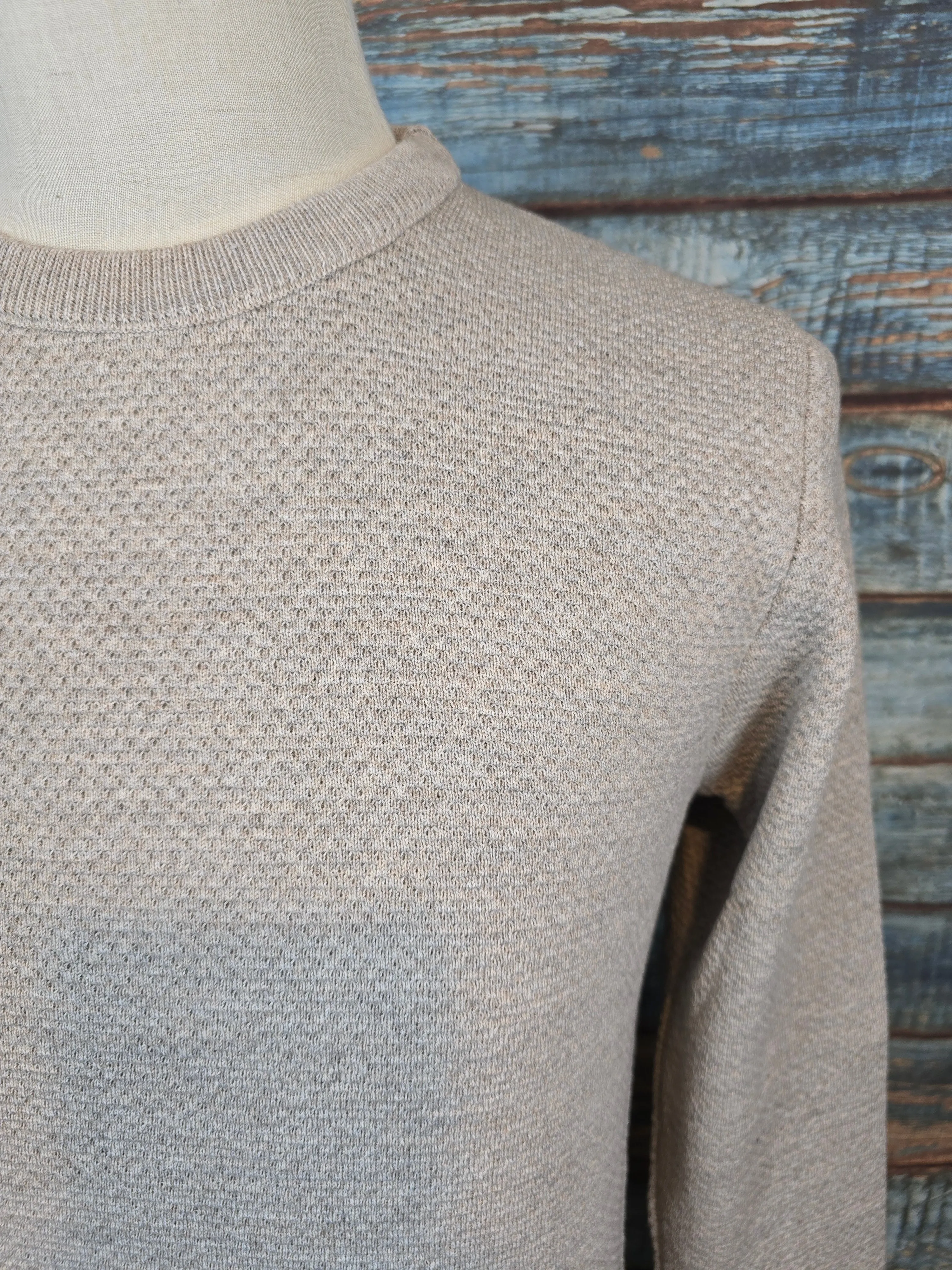 Remus Uomo Tapered Fit Merino Wool-Blend Sweater