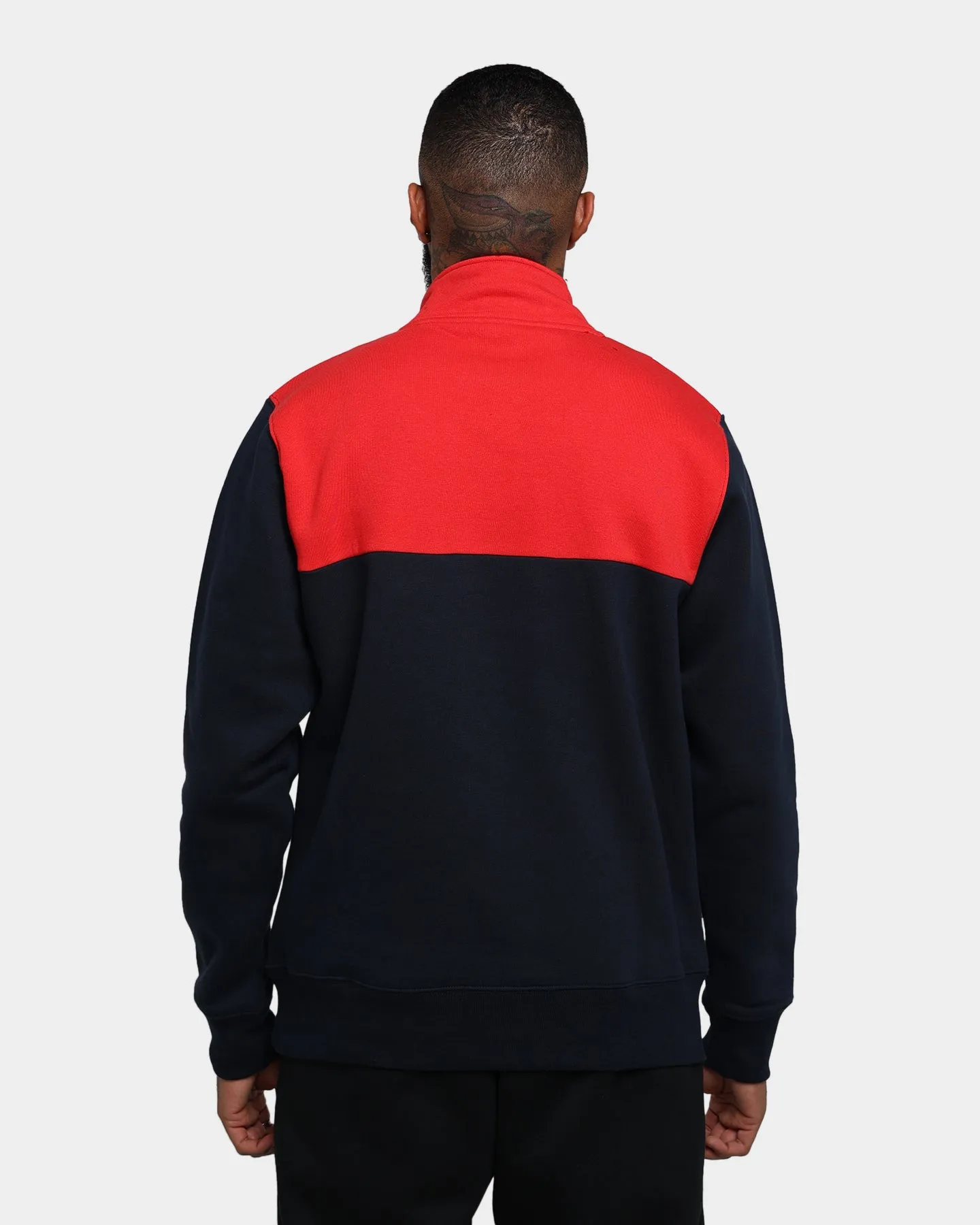 Russell Athletic Hellcat Three Quarter Zip Ink