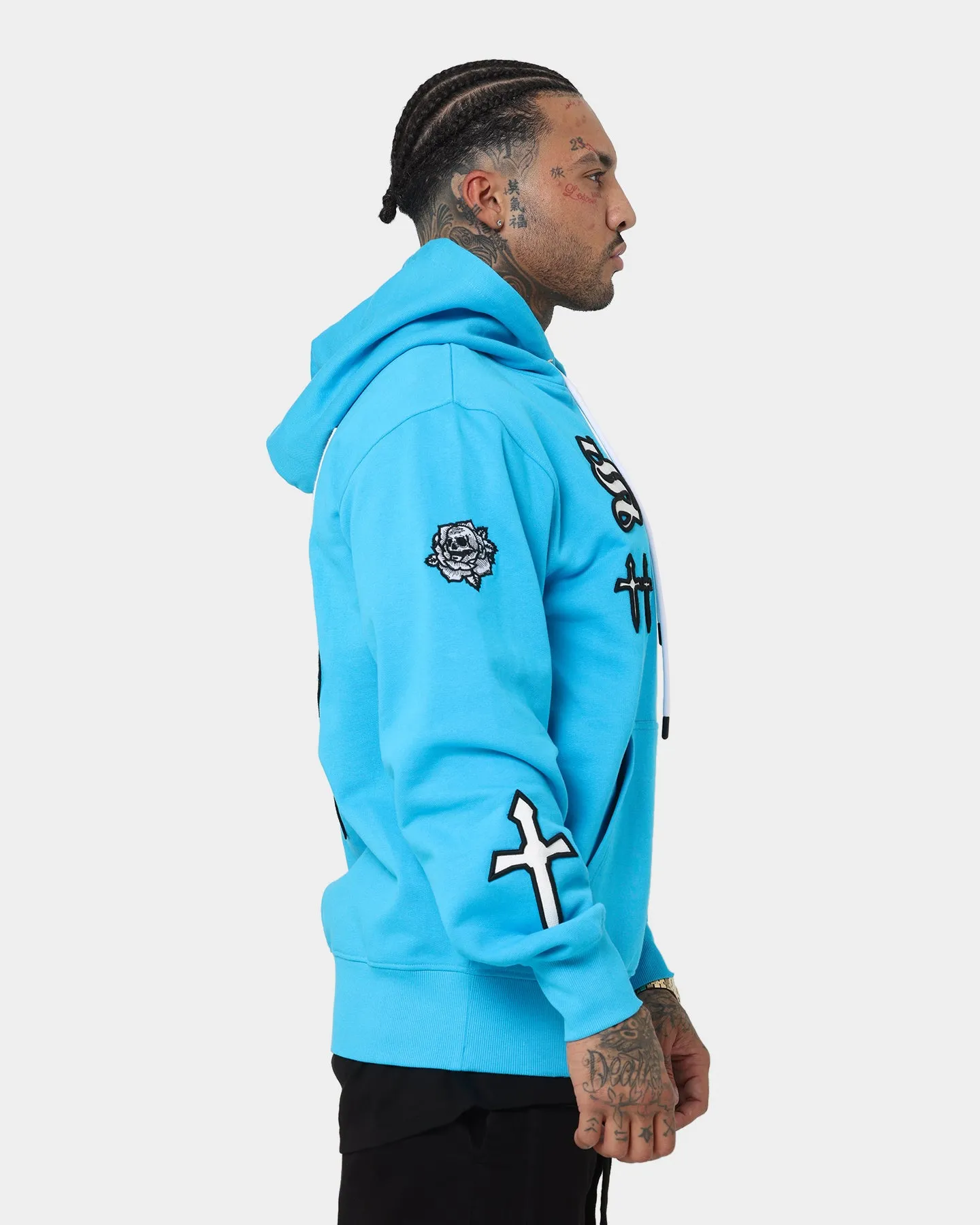 Saint Morta Graveyard Hoodie Cyan