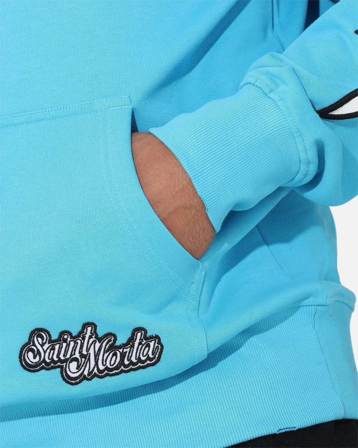 Saint Morta Graveyard Hoodie Cyan