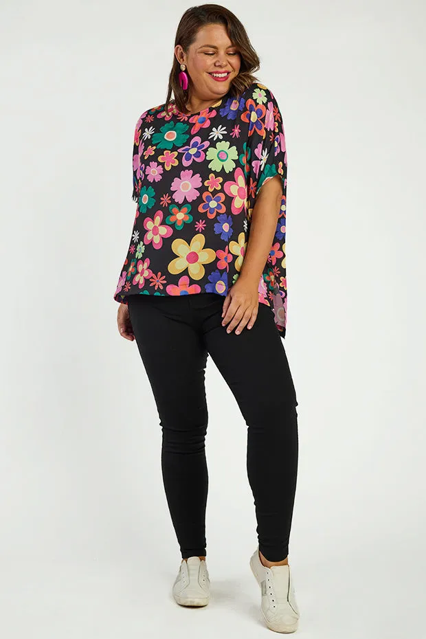 Serena Daisy Pop Top