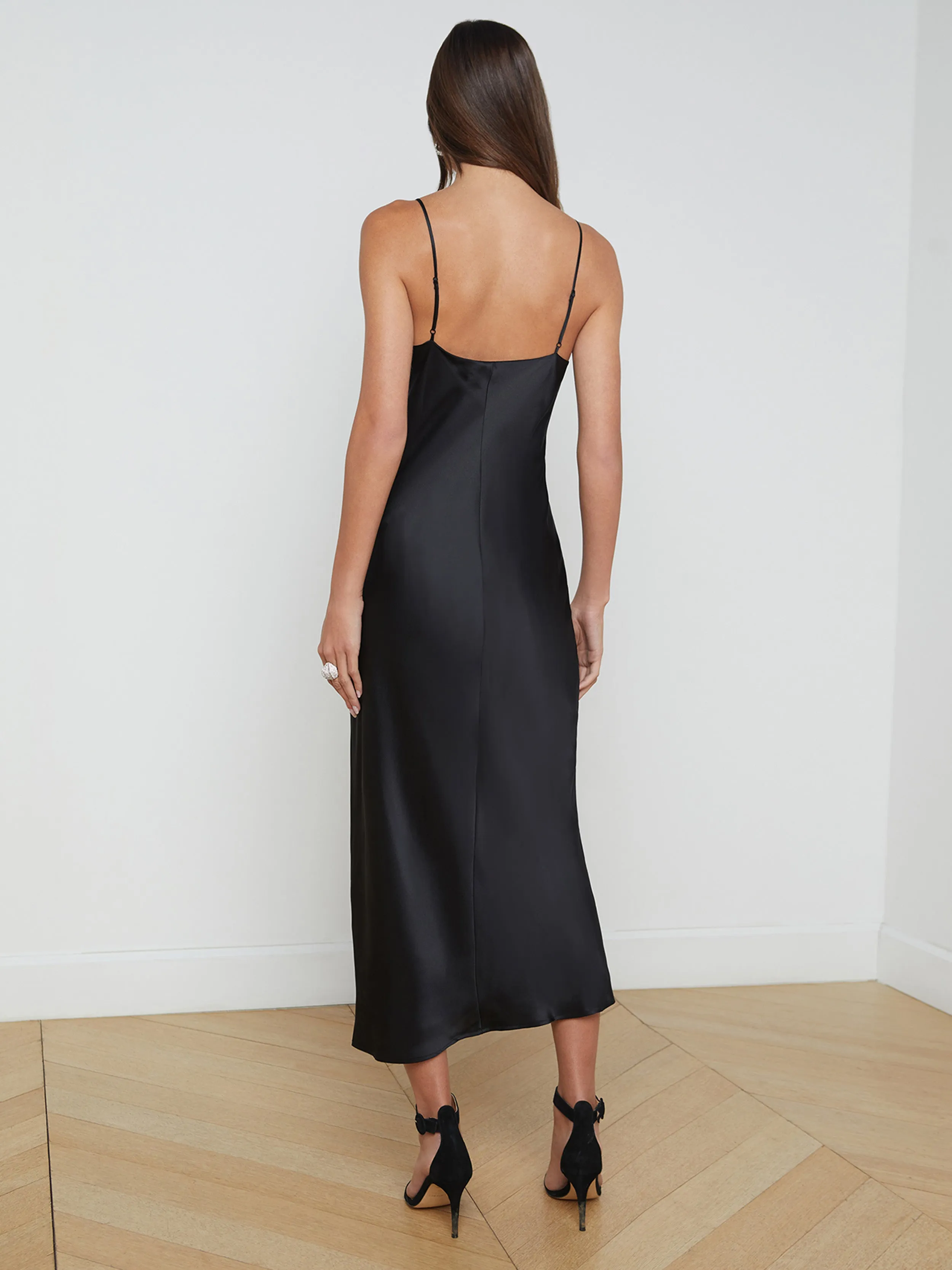 Seridie Silk Slip Dress