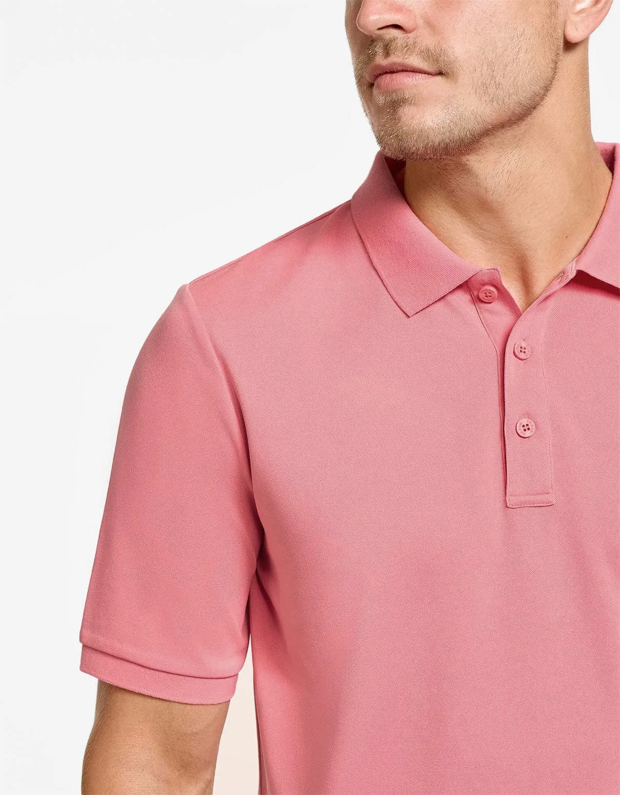 Short Sleeve Piqué Polo UPF 50  Recycled Fabric Collection